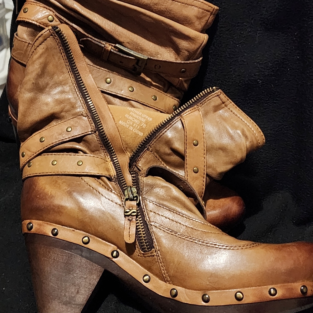 Ankle Upper Leather Boots - image 1